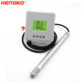 Sintered stainless steel weatherproof wireless soil moisture meter temperature and humidity sensor probe filter housing